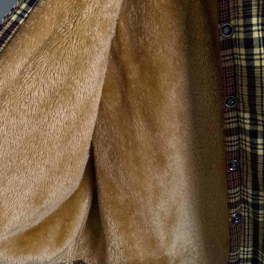 Yellow/Brown Flannel - Picture 2 of 4